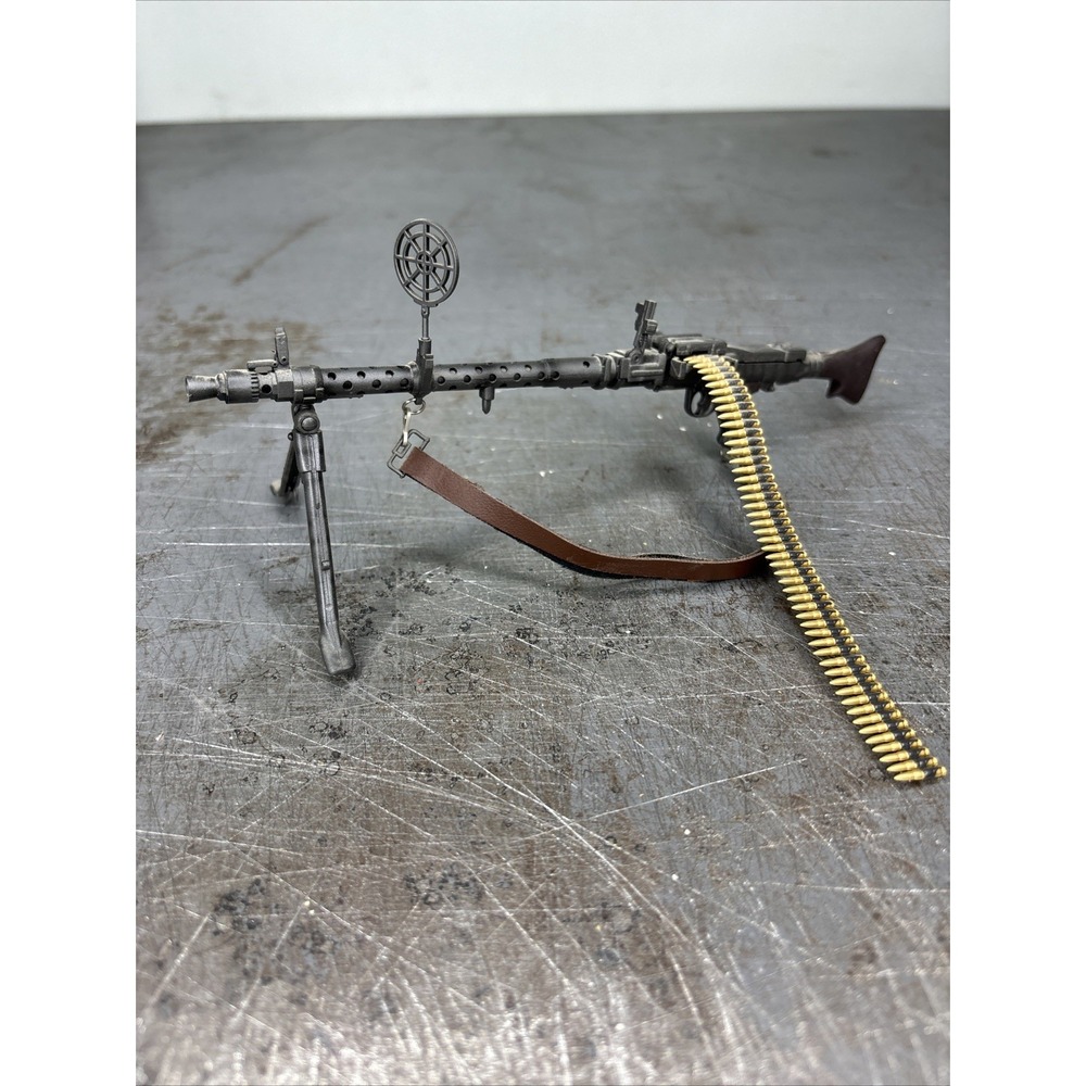 1/6 21ST Century Toy Ultimate Action Man GI JOE Machine Gun .50 Cal SAW MG34 WW2